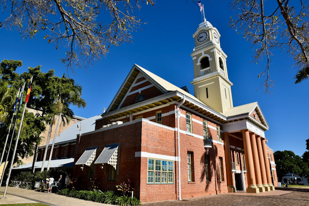 City Hall in Maryborough, Australien 