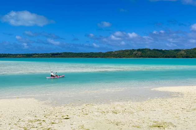 Ootu Beach auf Aitutaki, Cookinseln 