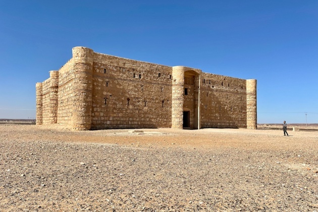 Qasr Kharana, eines der Wüstenschlösser im Osten von Jordanien