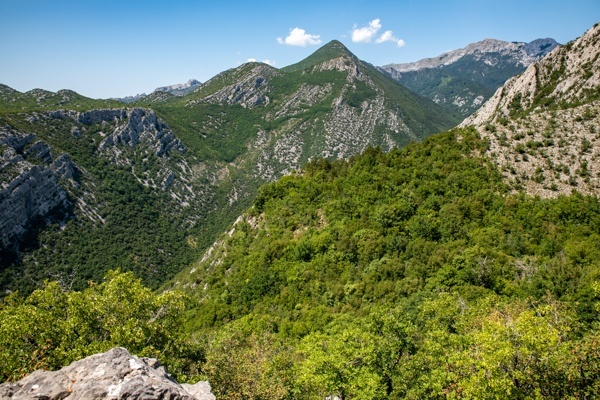 Blick in den Nationalpark Paklenica
