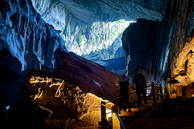 Clearwater Cave im Mulu Nationalpark auf Borneo, Malaysia 