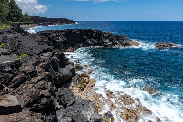 Lavaküste am Cap Méchant auf La Reunion