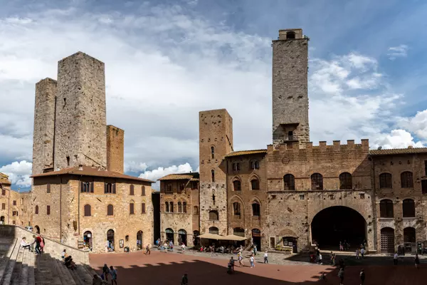 Türme von San Gimignano in der Toskana