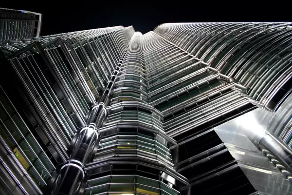 Petronas Towers in Kuala Lumpur, Malaysia