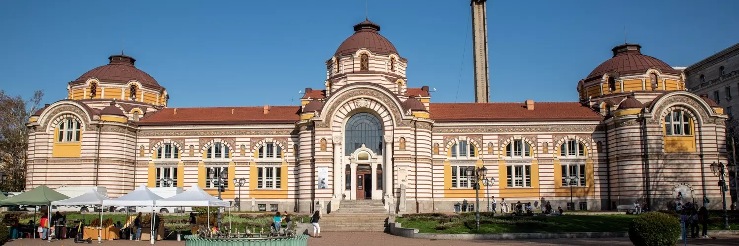 Zentrale Mineralbad in Sofia, Bulgarien