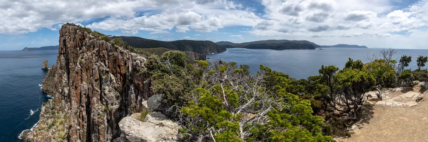 Wanderung im Abel Tasman Nationalpark auf Tasmanien, Australien