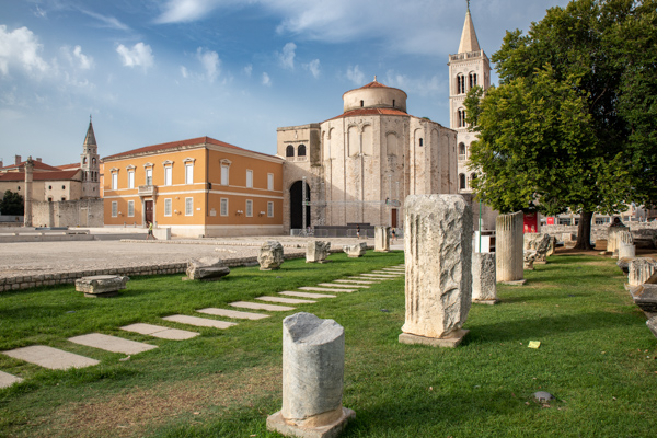 Forum in Zadar, Kroatien