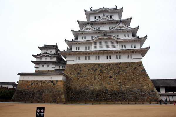 Burg Himeji, nationaler Kulturschatz Japans und UNESCO Weltkulturerbe 